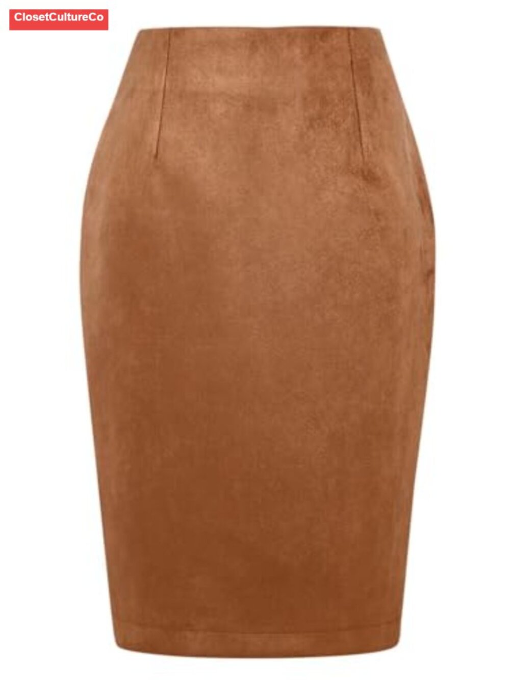 Women's High Waisted Pencil Mini Skirt Slit Bodycon Office Career